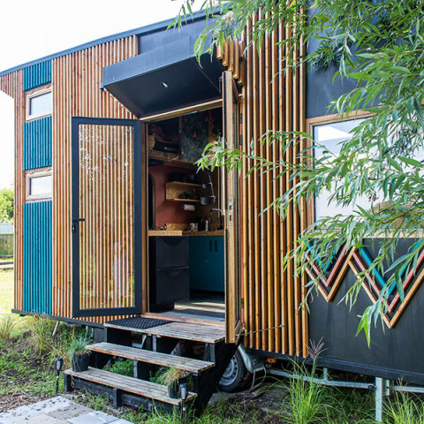 Camper pioneer portfolio tiny house Bergambacht